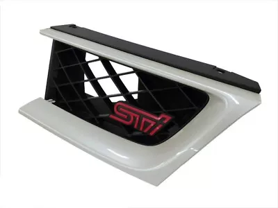 OEM 2006-2007 Subaru Impreza WRX STi Left Outer Grille Satin White 91121FE290WU • $126.62