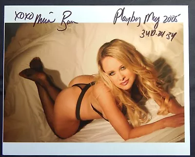 Michelle Baena Playboy Model SIGNED 8x10 COLOR PHOTO • $15