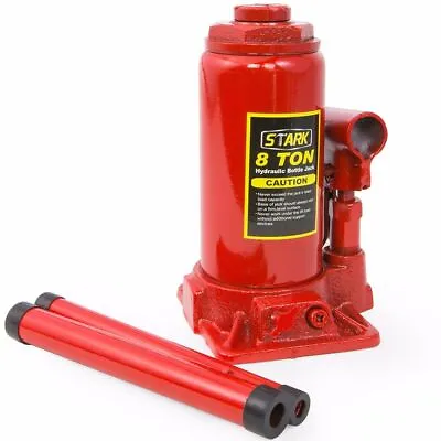 8 Ton Hydraulic Bottle Jack Stand Automotive Shop Equipment Car Truck Heavy Duty • $36.95