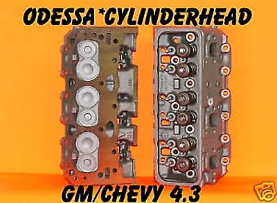 2 Gm Chevy S10 Astro Van 4.3 Cylinder Heads Vortec Cast # 113  Only Rebuilt • $538.20
