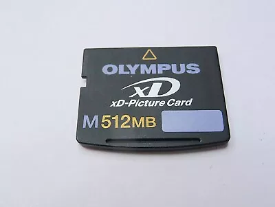 Olympus M512MB XD-Picture Card For Vintage Cameras Tested. Please Read. • £14