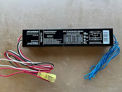 Sylvania Qtp2x32t8/unv Isn-sc Fluorescent Ballast 2t8 Lamp  32w  F32t8 • $10