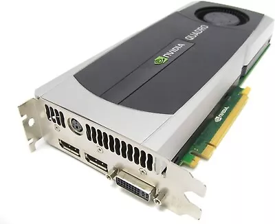 Dell Nvidia Quadro 5000 2.5gb Gddr5 Pcie X16 Graphics Card Ymykm • £144