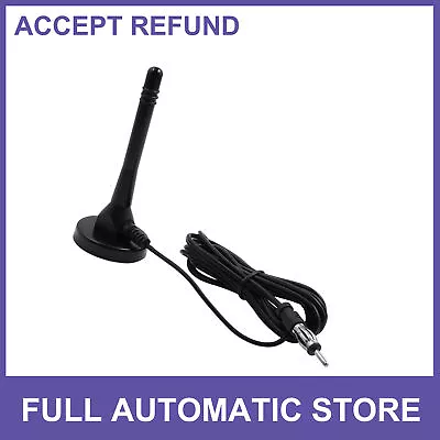 Universal 117.32  DC12V Signal Antenna FM AM Radio Aerial W/ Magnetic Base 298cm • $12.85