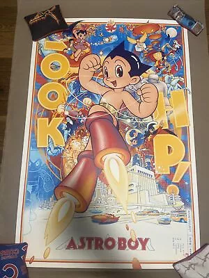 ASTRO BOY SCREEN PRINT BY MARTIN ANSIN *xx/275 *SOLD OUT* Bottleneck Gallery • $199