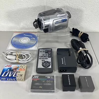 Panasonic PV-GS150 Mini DV Camcorder Video Camera Bundle • $79.95