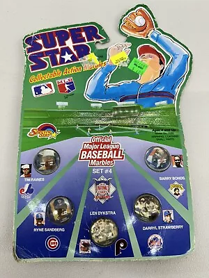 Vintage 1990 Super Star Collectable Action Marbles #4 NEW IN BOX • $19.95