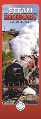 Steam Railway 2024 Slim Calendar • £5.85