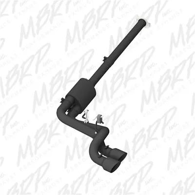 MBRP 09-14 Ford F150 Pre-Axle 4.5in OD Tips Dual Outlet 3in Black Coated Cat • $659.99