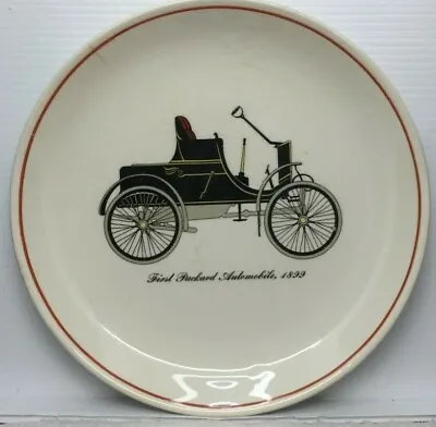 First Packard Automobile 1899 Crown Potteries Co. Made In USA 7.375  Plate • $8