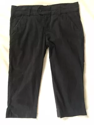 $9 • Buy Freestyle Revolution Juniors Black Size 9 Capri Pants