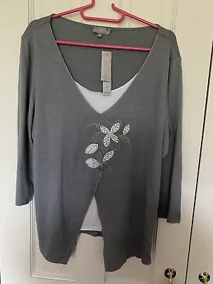 Marks And Spencer 20 Per Una Ladies Top • £6