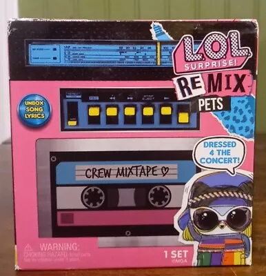 L.O.L. Surprise! Remix Pets + 9 Surprises - Unbox Song Lyrics • $13.95