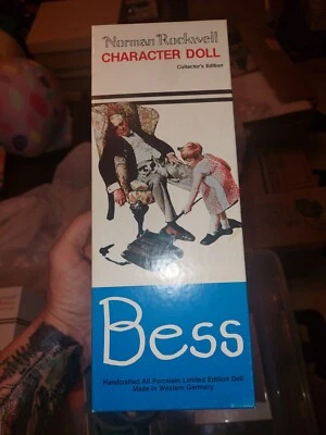 $19.99 • Buy Norman Rockwell Character Doll Collector's Edition Bess