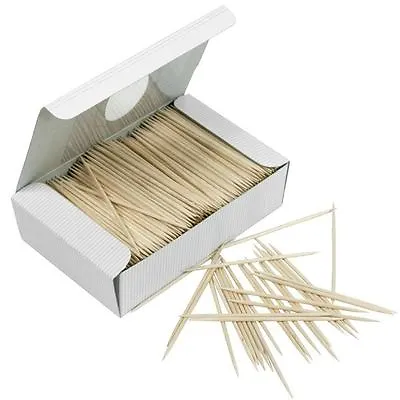 1000 Wooden Toothpicks Tooth Picks Fruit Cherry Olive Bar Cocktail Sticks Party • £5.75