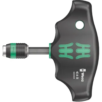 Wera 416 R T-Handle Bitholding Screwdriver With Rapidaptor 05023404001 • $27.76