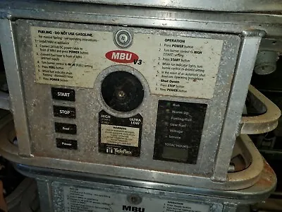 $105 • Buy US Military Teleflex MBU-V3 Modern Burner Heater Un-Tested AS-IS  For Parts Only