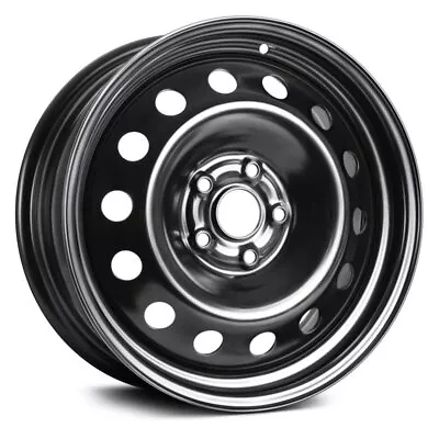 RT 17  STEEL WHEEL 5 LUG X47712 Wheel 17x7 (50 5x112 57.1) Black Single Rim • $105.29