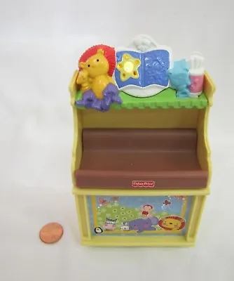 $8.93 • Buy FISHER PRICE Loving Family Dollhouse MUSICAL CHANGING TABLE BABY NURSERY #2