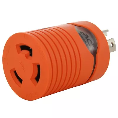 30A 250V NEMA L14-30 Male Plug To 30A 250V NEMA L6-30R Female Connector Adapter • $39.99