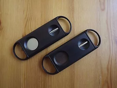 $8.95 • Buy 2 Pack 2 In 1 Guillotine & V Cut Cigar Cutter Premium Quality Stainless Steel