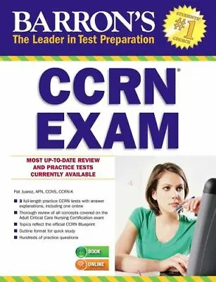 CCRN Exam With Online Test Paperback Patricia Juarez LIKE NEW • $25
