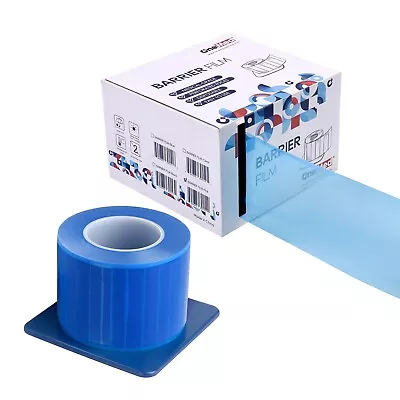 Blue Barrier Film Plastic Sheets Tape For Dental Tattoo Medical Adhesive Roll • $18.99