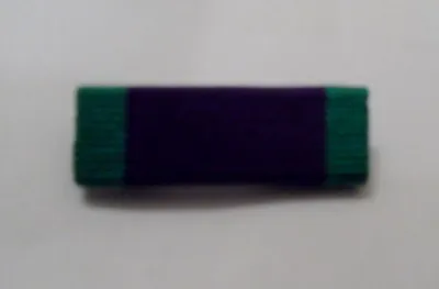 GSM Northern Ireland Medal Ribbon Bar Sew On Or Pin Attachment Option Jacket • £4.50