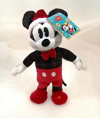 ✨ Disney Animated 13  Mickey Mouse Dancing & Singing Musical Plush Holiday Decor • £28.92