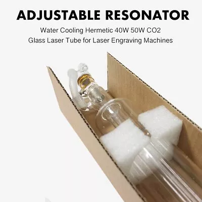 CO2 Glass Laser Engraver Tube High Quality 40W 50W 60W Sealed For LaserEngraving • £200.99