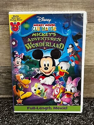 Mickeys Adventures In Wonderland (Disney DVD 2009) - Factory Sealed! • $13.89