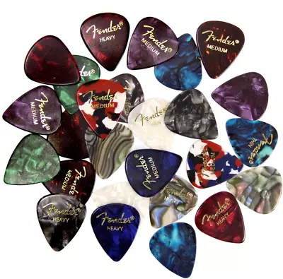 Fender - Premium Guitar Picks (thin Medium Heavy Gauage) 122448 Pack • $180.03