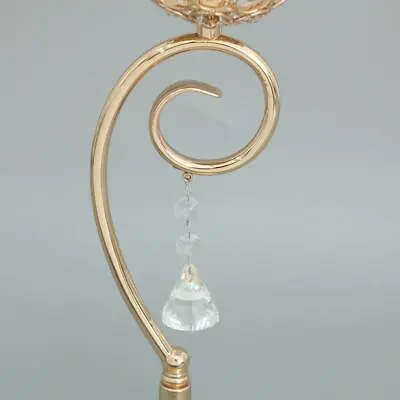 £20.33 • Buy Crystal Tealight Holder Candle Holder With Pendant, Elegant Decoration