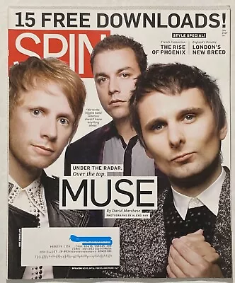 Spin Magazine September 2009 Muse Phoenix Blur U2 Brendan Benson Esser • $4.99