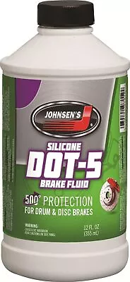 $20.99 • Buy Johnsen's 7012-6 Silicone DOT-5 Brake Fluid - 12 Oz.