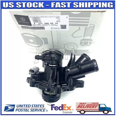 NEW Mercedes Benz C250 SLK250 Thermostat With Housing And Seals (103 Deg.C) • $106.99