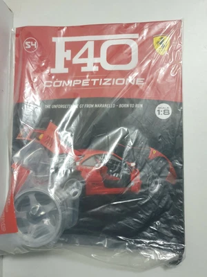 £24.99 • Buy PANINI Ferrari F40 COMPETIZIONE 1/8 Scale - Issue 54