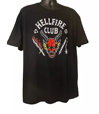Stranger Things Hellfire Club T Shirt Men's 2XL • $19.99