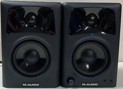 O'o'o . M-AUDIO .. Multimedia MONITOR SPEAKERS AV42 .. RCA And 1/8in Aux INPUTS • $115