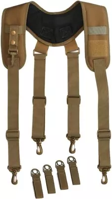 Tactical Suspenders For Duty Belt Harness Police Suspenders Tool Belt Suspenders • $19.99