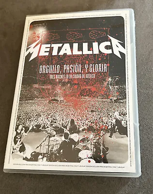 Metallica Orgullo Pasion Y Gloria: Tres Noches En La Ciudad De Mexico (DVD) • $16