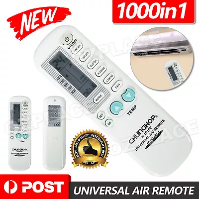 $9.95 • Buy Universal Air Conditioner Remote Control AC A/C For PANASONIC DAIKIN FUJITSU