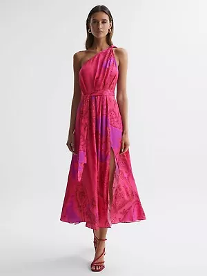 Reiss Mila One Shoulder Paisley Maxi Dress • £1844.99