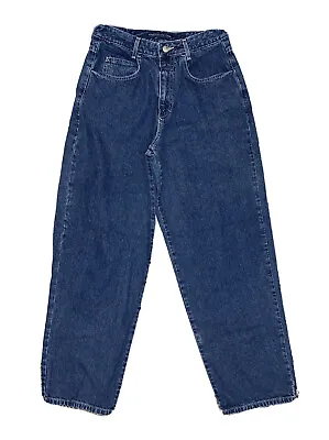 Vtg Marithe Francois Girbaud Stone Wash High Waist Retro Hip Hop Jeans Size 5/6 • $10