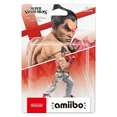 $29.95 • Buy Nintendo Kazuya Mishima Amiibo (Super Smash Bros. Collection)