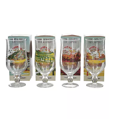 4 X Ltd Edition Birra Moretti 1 Pint Glasses. Pub. Party. Collectables • £18.99