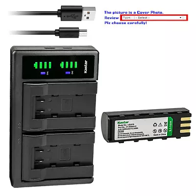 Kastar Battery LTD2 USB Charger For Zebra MT2000 Zebra MT2070  Zebra MT2090 • $57.99