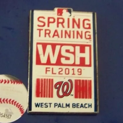 2019 Washington Nationals Spring Training Pin MLB Grapefruit League C40457 • $12