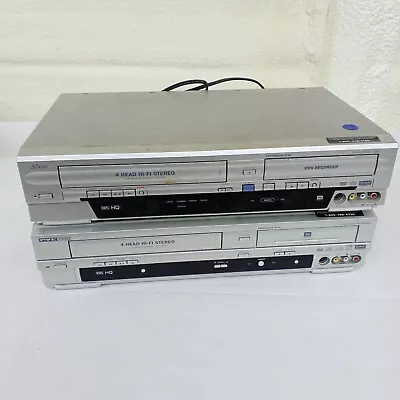 VCR VHS To DVD Recorder Combo Player VHS DVD Recording NOT WORKING PARTS/REPAIR • $39.99