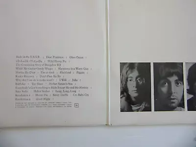 BEATLES - ''White Album''    LP    PORTUGAL--  Stereo • $85